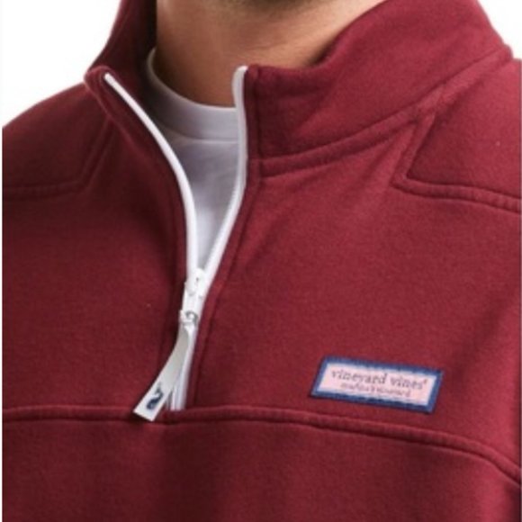 Vineyard Vines Maroon Shep Shirt - Picture 2 of 2